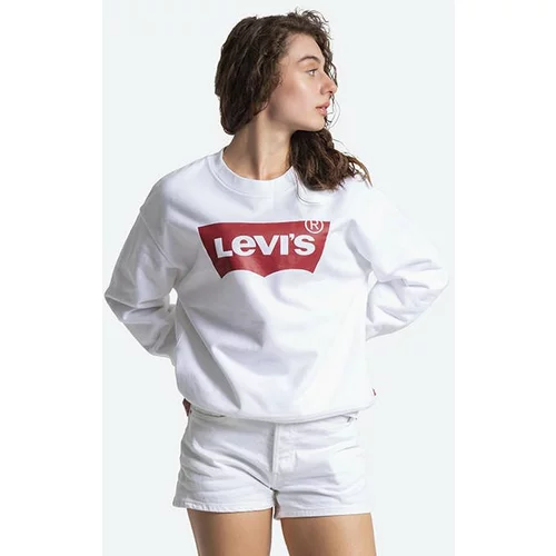 Levi's Bluza ženska, bela barva,