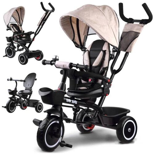  Dječji tricikl 3u1 Tiny Bike bež Cijene
