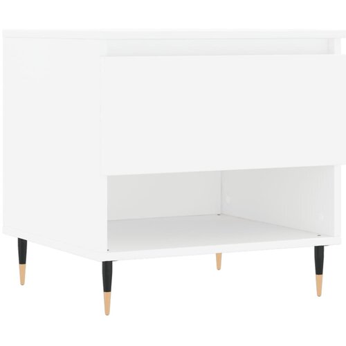  Stolići za kavu 2 kom bijeli 50x46x50 cm od konstruiranog drva Bijela Slike