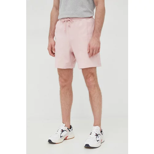GAP Pamučne kratke hlače za muškarce, boja: ružičasta