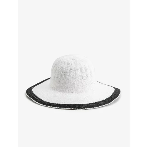 Koton Hat - White - Striped
