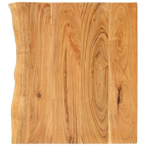 Vrh za kupaonski ormarić od bagremovog drva 80x52x3 8 cm Slike