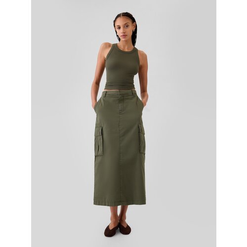 GAP Midi skirt with pockets Utility Cargo - Women&amp;#039;s Slike