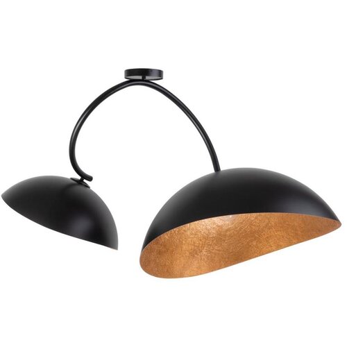  Luster na &scaron;ipci SPACE 2xE27/60W/230V crna/bakrena Cene
