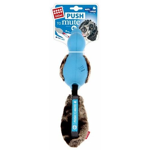 GiGwi Igračka za pse patka sa plišanim repom Plava 30 cm Cene