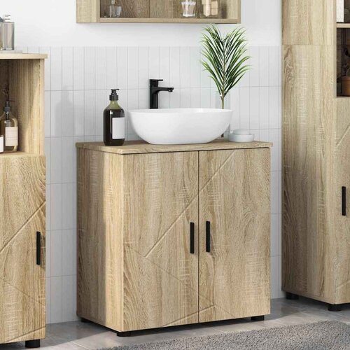  Kupaonski ormar s pohranom Sonoma hrast 61 x 35 x 64 cm Cene