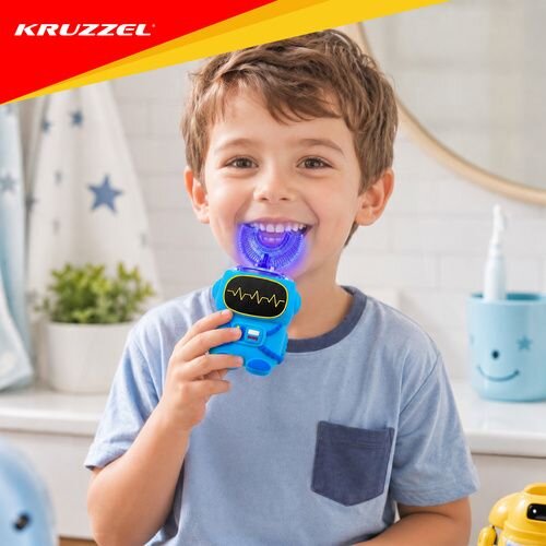 Kruzzel sonična četkica za zube za djecu robot Slike