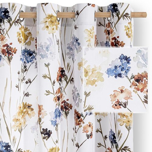 Restilo Bijela zavjesa za djelomično zamračenje 135x250 cm Solkone – Cijene