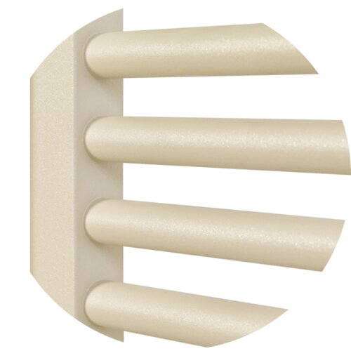 Bial kopalni&amp;scaron;ki cevni radiator Alta 450 x 974 (Antracit) Slike