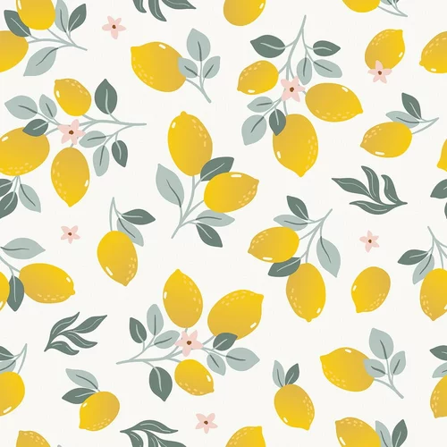 Lilipinso Dječja tapeta 10 m x 50 cm Lemons –