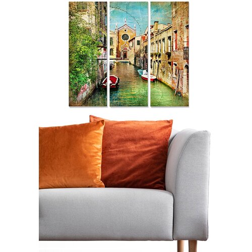 Wallity MDF1281012 Multicolor Decorative MDF Painting (3 Pieces) Cijene