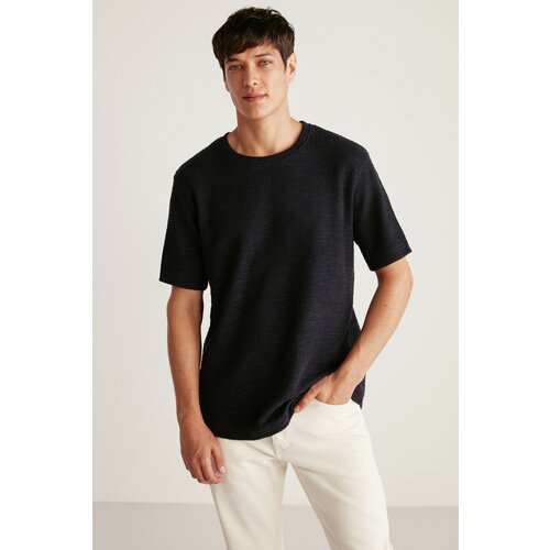 GRIMELANGE T-Shirt - Dark blue - Regular fit Cene