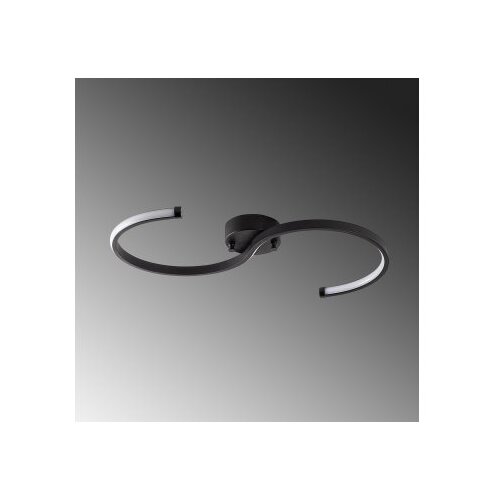 Opviq Črna LED stropna svetilka 25x10 cm Es &amp;ndash; Slike
