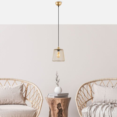 Opviq Pirlo - 11571 Shiny Gold Chandelier Slike