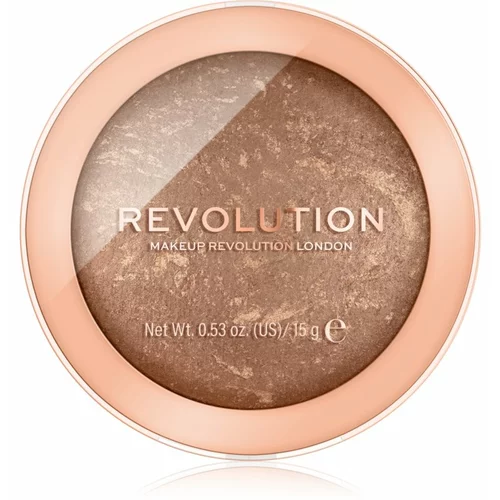 Makeup Revolution Reloaded bronzer odtenek Long Weekend 15 g