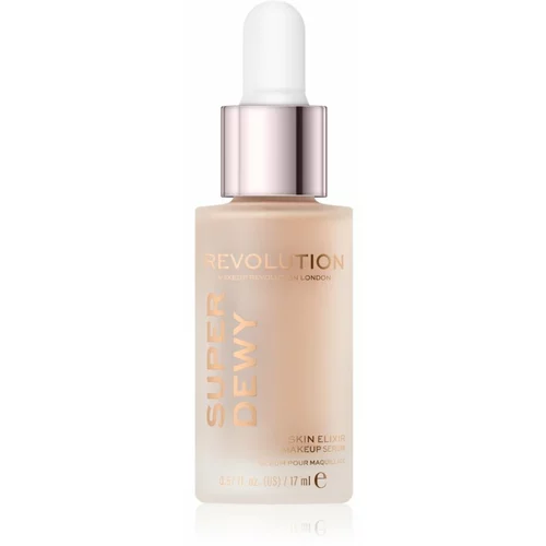 Makeup Revolution Superdewy podlaga za glajenje in osvetljevanje kože 17 ml
