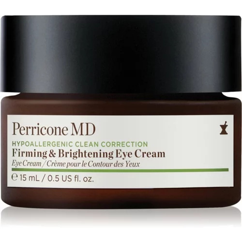 Perricone MD Hypoallergenic Clean Correction vlažilna in posvetlitvena nega za veke in kolobarje pod očmi 15 ml