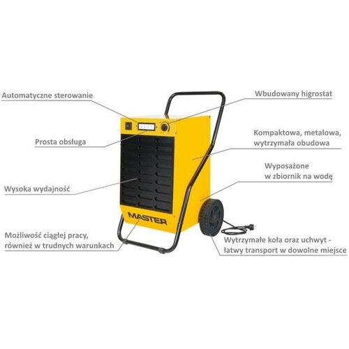 Master DEHUMIDIFIER DH62 52 L /24h Slike