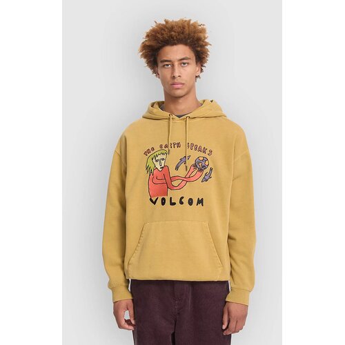 Volcom Earth Speaks Po Hoodie mustard Cene
