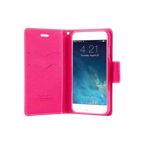 Goospery preklopna torbica Fancy Diary SAMSUNG GALAXY A3 A300 - roza pink