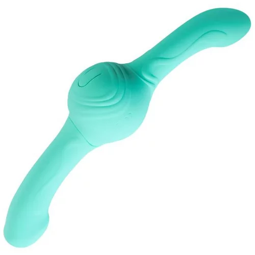 Tracy's Dog - Ghod Dual Vibrator - Soft green