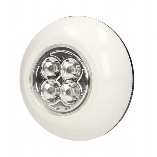 TIMMLUX Baterijska LED svetilka na potisk 4 LED hladno bela 3 x AAA, (20375340)