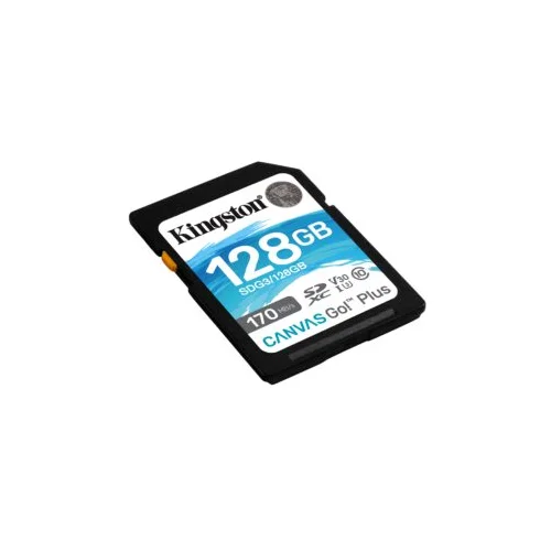 Kingston SD kartica 128GB CanvasGoPlus SDXC r/w: 170/90MB/s