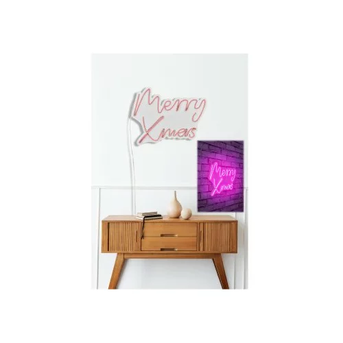 Wallity Merry Christmas - Pink okrasna razsvetljava, (20813631)