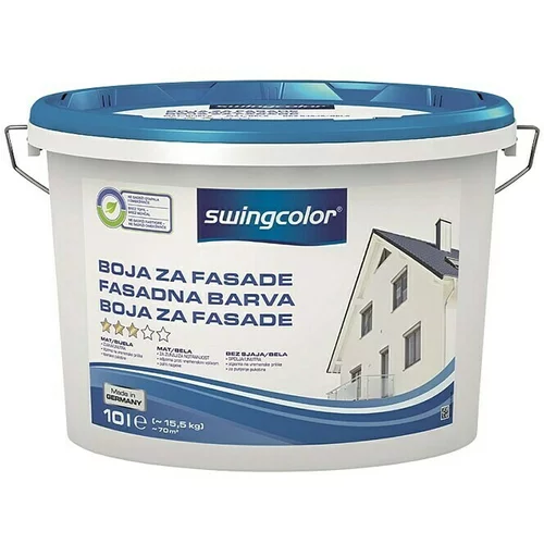 SWINGCOLOR boja za fasadu (bijele boje, 10 l)
