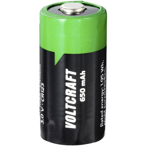 Voltcraft specialni akumulatorji CR 123 litij 3 V 650 mAh, (20638294) Cene