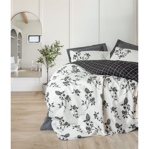 Lessentiel Maison komplet posteljine ohia, 200x220 cm, antracit Cene