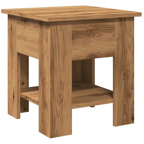 vidaXL Stol za kavu Artisan hrast 40x40x42 cm izrađeno drvo - Hrast artisan 40 x 40 x 42 cm Cijene