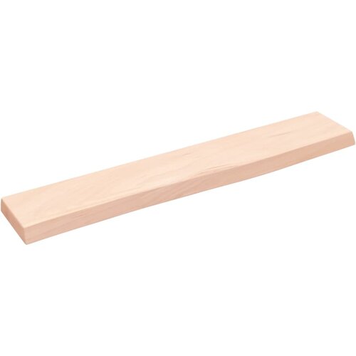  Zidna polica 60 x 10 x 2 cm od neobrađene masivne hrastovine Slike