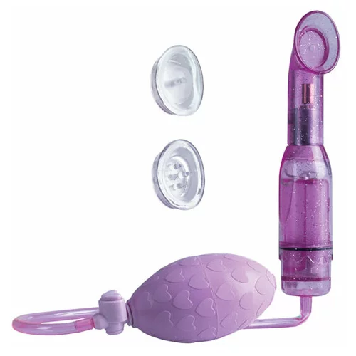 California Exotic Novelties Vibrator za klitoris s pumpico "Clitoral Pump" (R20229)