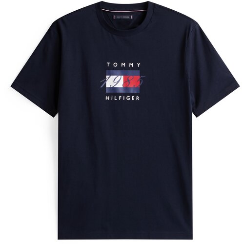 Tommy Hilfiger Majica mornarska / rdeča / bela Slike