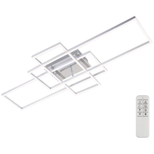 BRILO led prigu&amp;scaron;iva plafonski luster frame LED/51W/230V hrom + daljinski upravljač Slike
