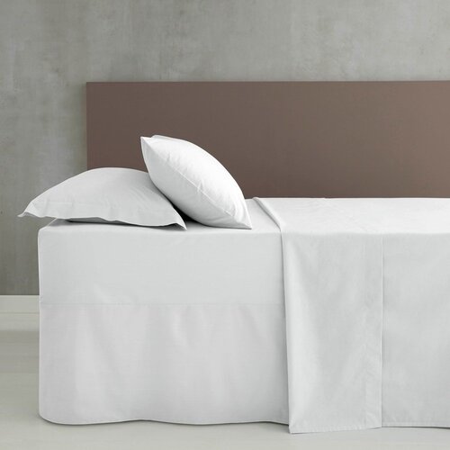 Catherine Lansfield Bela napenjalna rjuha iz perkala 150x200 cm Easy Iron Percale &amp;ndash; Slike