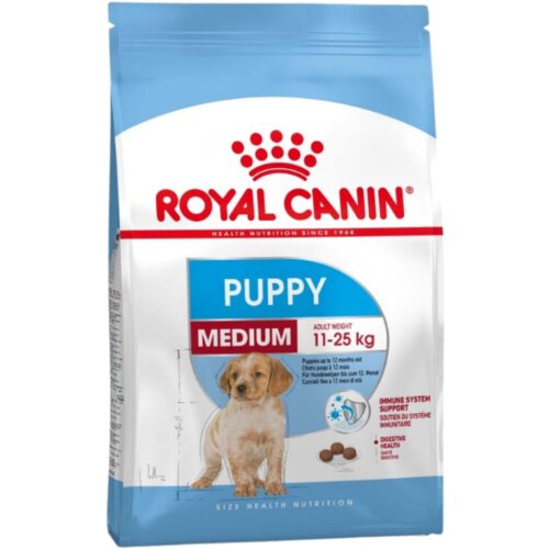Royal Canin MEDIUM PUPPY – za mlade pse srednjih rasa ( 11 – 25 kg ) do 12 meseci starosti 15kg Cene