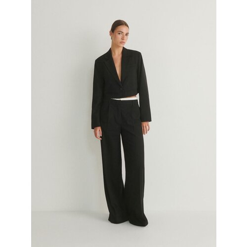 Reserved Ladies` trousers - črna Cene