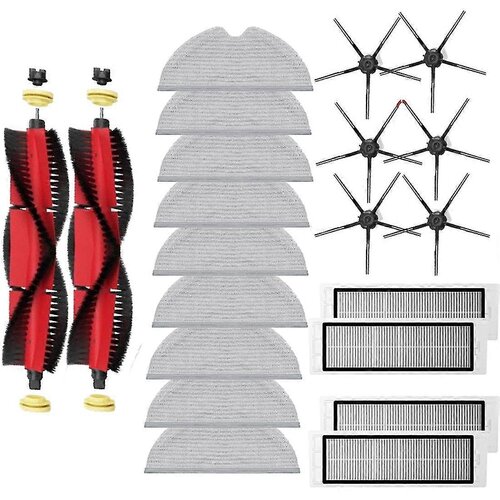 INORCO Za S5 S5max S6 S6 Maxv S6 Pure E4 E5 Robotski Sesalnik Rezervni Deli Glavna Stranska Krtača Mop s Hepa Filter, (22019960) Slike