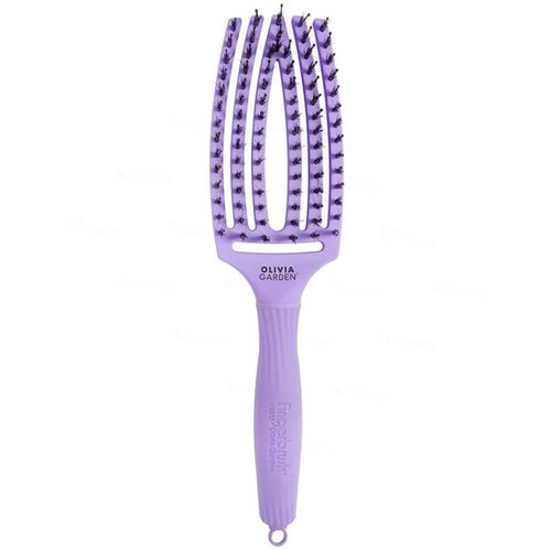 Olivia Garden Fingerbrush Bloom ravna krtača Lavender 1 kos Slike