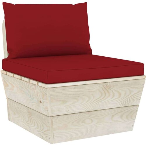  Srednja vrtna sofa od paleta od impregnirane smrekovine Cene