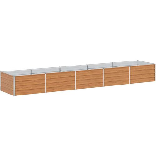  Povi&amp;scaron;ena gredica - Vrtna gredica Svijetlosmeđa 400 x 80 x 45 cm Slike