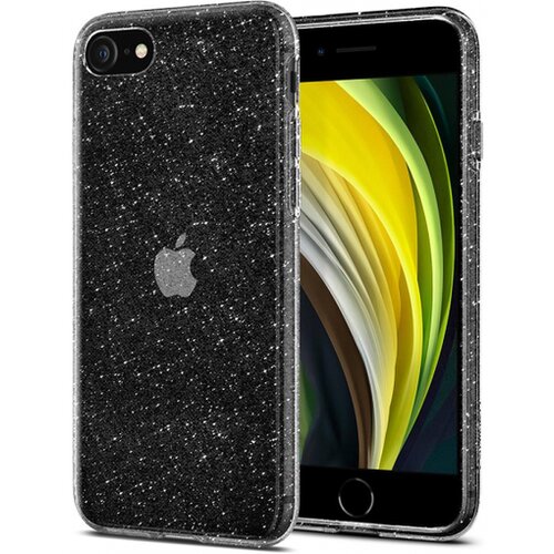 Spigen liquid crystal ovitek za iphone se 2020 / 7 / 8 prozoren z bleščicami Cene