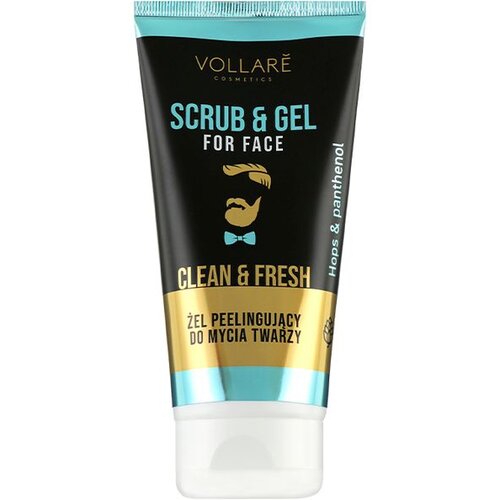 VOLLARE Piling i gel za umivanje lica za muškarce 150ml Cene