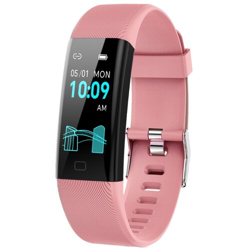 INF Smartwatch Pink kompatibilen z Joeme Fit &mdash; Srčni utrip, SpO2, tlak, spanec, (5000263689) Cene