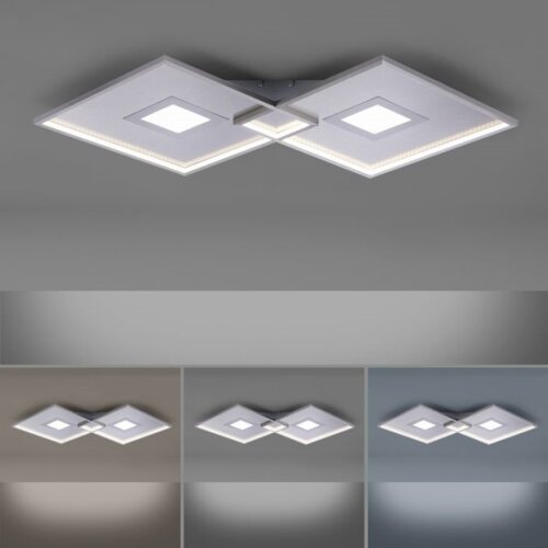 PAUL NEUHAUS 8378-55 - LED prigu&amp;scaron;iva svetiljka AMARA LED/45W/230V hrom + daljinski upravljač Slike