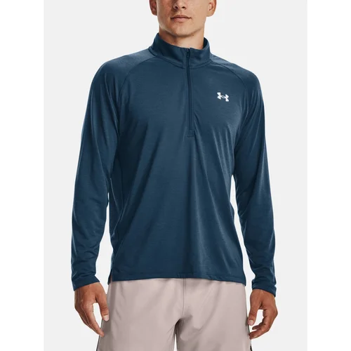 Under Armour T-Shirt UA STREAKER HALF ZIP-BLU - Men