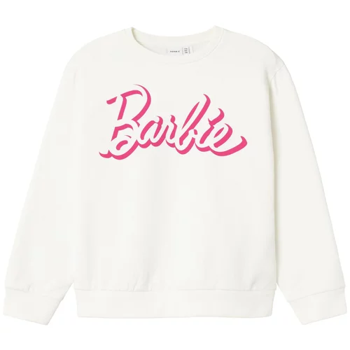 name it Sweater majica 'DALMA' roza / bijela
