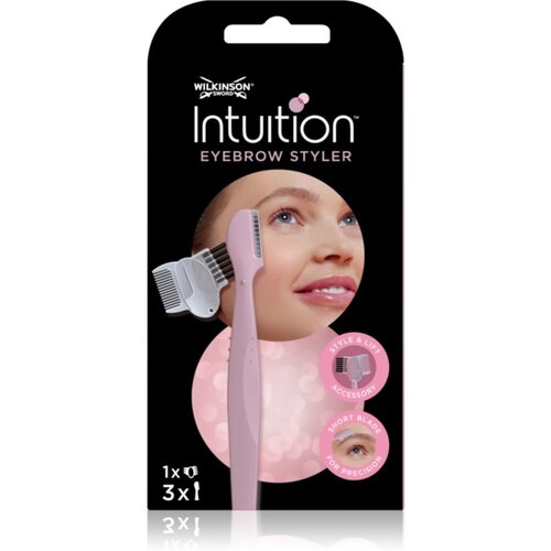 Wilkinson Sword Intuition Eyebrow Styler brijaći aparat za žene za obrve 3 kom Slike